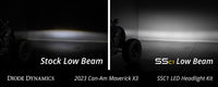 2020-2021 Can-Am Maverick X3 Max DS Turbo R Light Bar Mounting Kit C1 Headlamp Kit Pro White ABL (pair)