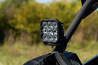 2017-2019 Can-Am Maverick X3 Turbo R Light Bar Mounting Kit Stage Series Ditch Light Kit SS3 Pro White Combo