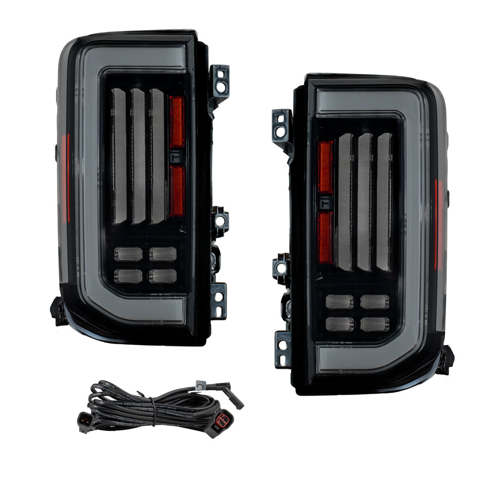 2021-2025 Ford Bronco LED Tail Lights Smoked (pair)