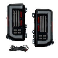 2021-2025 Ford Bronco LED Tail Lights Smoked (pair)