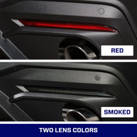 2024-2025 Ford Mustang LED Rear Reflector Smoked (pair)