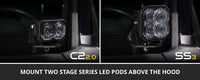 2016-2023 Toyota Tacoma Off-Road Light LED Ditch Light Kit Pro White Combo