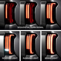 2024-2026 Toyota Tacoma LED Tail Lights Red (pair)