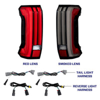 22-25 Toyota Tundra LED Tail Lights Red (Pair)