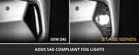 2019-2022 Toyota RAV4 SS3 Add-On Fog Lamp Kit White Pro