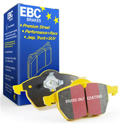 EBC 13+ Jaguar F-Type (Cast Iron Rotors Only) 3.0 Supercharged (340) Yellowstuff Front Brake Pads