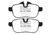 EBC 09+ BMW Z4 3.0 (E89) Redstuff Rear Brake Pads