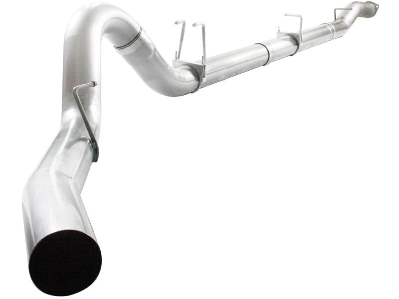 aFe Atlas Exhaust 4in Aluminized Cat-Back w/ 304 SS Black Tip 11-13 Ford F-150 EcoBoost V6 3.5L (tt)