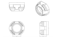 Apollo 2.0 Full Circle Projector Shroud