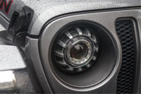 7in Headlight Adapters: Jeep JL / JT (Set)