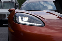 XB LED Headlights: Corvette C6 (05-13 / Gen I / Set)