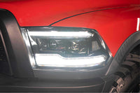 XB LED Headlights: Dodge Ram (09-18 / White DRL / Set)