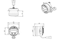 XB LED Fogs: Type U (Set)