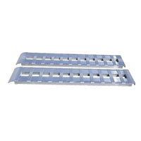 Gen-Y Heavy-Duty 8ft Aluminum Loading Ramps 15in x 96in 5K Capacity Per Ramp - Pair