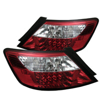 Spyder Honda Civic 06-08 2Dr LED Tail Lights Red Clear ALT-YD-HC06-2D-LED-RC