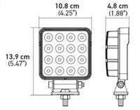 Hella ValueFit LED Work Lamps 4SQ 2.0 LED MV CR BP