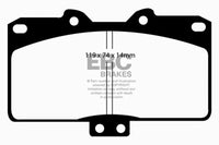 EBC 91-93 Dodge Stealth 3.0 4WD Redstuff Front Brake Pads