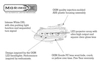 XB LED Headlights: Chevrolet Camaro (16-18 / Set)