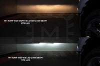 XB LED Headlights: Dodge Ram 1500 (19+ / Set)