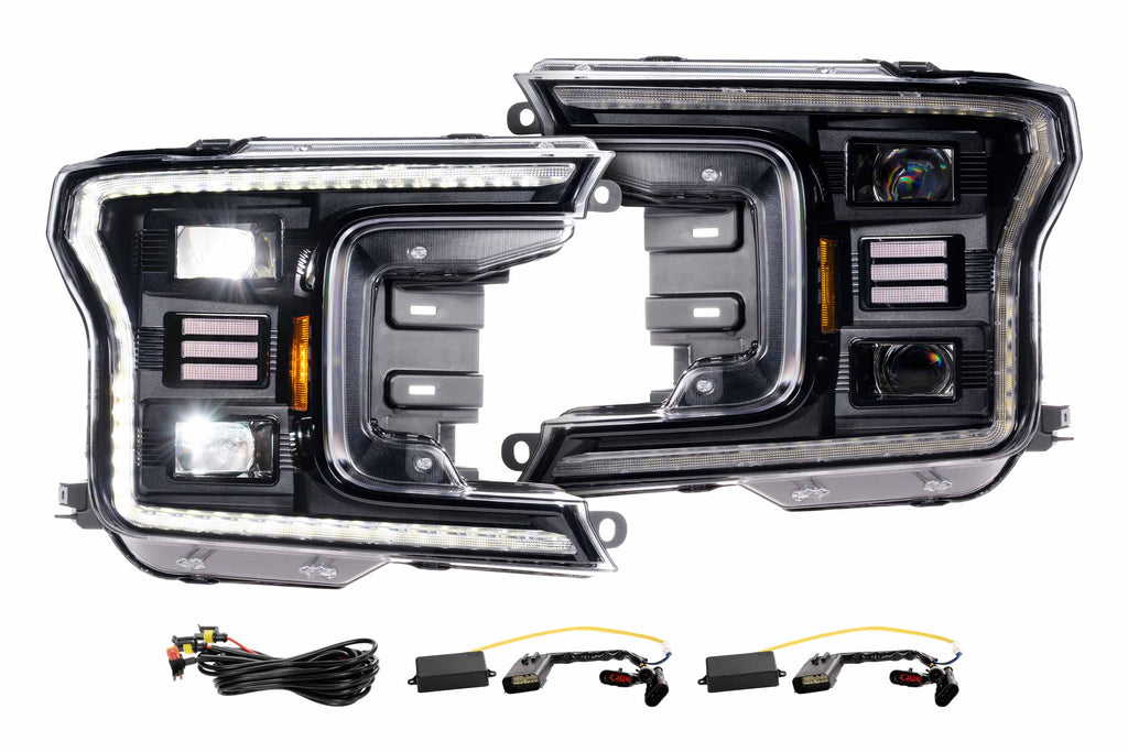 XB Hybrid LED Headlights: Ford F-150 (18-20 / Set)