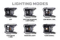 XB Hybrid LED Headlights: Ford F-150 (18-20 / Set)