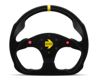 Momo MOD30 Buttons Steering Wheel 320 mm -  Black Suede/Black Spokes/1 Stripe