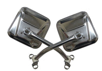 Rampage 1976-1983 Jeep CJ5 Mirror Kit - Stainless