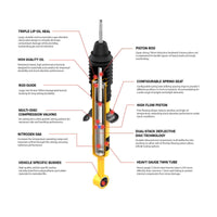 ARB / OME Nitrocharger Plus Shock Toyota Land Cruiser 80/100 Series - Rear