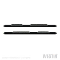 Westin Premier 4 Oval Nerf Step Bars - 85 in - Black