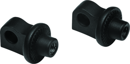 Kuryakyn Adjustable Stop Splined Peg Adapter Black