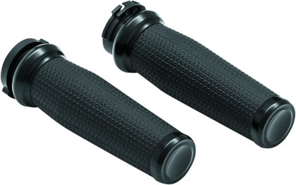 Kuryakyn Thresher Grips Dual Cable Black