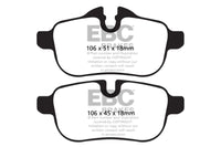 EBC 09+ BMW Z4 3.0 (E89) Redstuff Rear Brake Pads