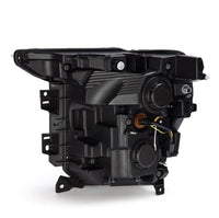 AlphaRex 21-22 Ford F150 PRO-Series Projector headlights Black w/Activ Light/Seq Signal