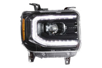 XB LED Headlights: GMC Sierra (14-18 / Set)