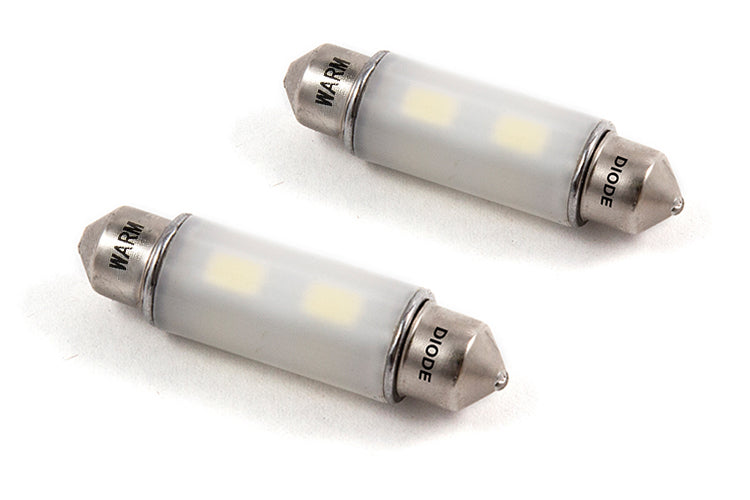 2007-2013 GMC Sierra 1500 Map Light Bulb 41mm HP6 Warm White (pair)