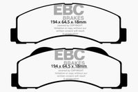 EBC 15+ Ford Expedition 3.5 Twin Turbo 2WD Yellowstuff Front Brake Pads