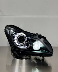 08-13 Infiniti G37 Sedan Headlight Lens Replacement Service