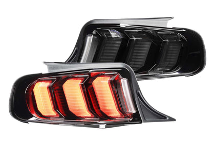 XB LED Tail Lights: Ford Mustang (13-14 / Smoked Lens / Set)