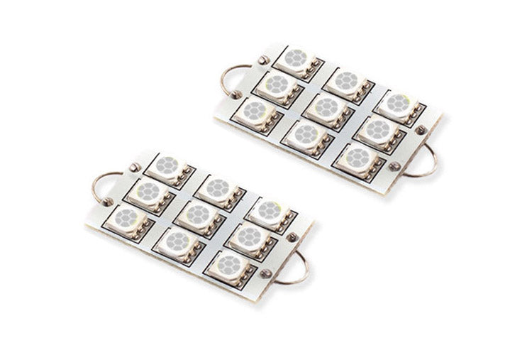 2007-2013 Chevrolet Silverado 3500 HD Map Light Bulb LED Red (pair)
