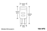 Diode Dynamics 194 LED Bulb HP5 LED - Cool - White (Pair)