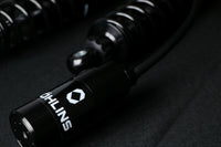 Ohlins 14-26 Harley FL Touring STX 36 Twin Blackline 12in Blk Reservoir Shocks - Standard Springs