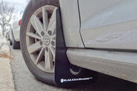 Rally Armor 15-21 MKVII VW Golf/GTI Black UR Mud Flap w/Silver Logo