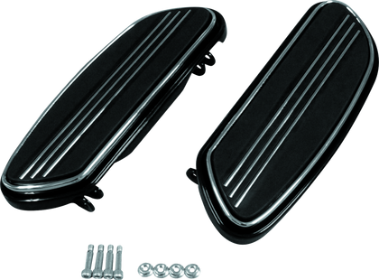 Bikers Choice 86-20 Touring 86-17 FLST 12-16 FLD Black Floorboard Kit Replaces H-D 50631-04 Pr