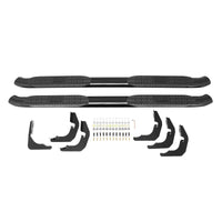 Westin 2007-2018 Toyota Tundra Double Cab PRO TRAXX 4 Oval Nerf Step Bars - Black