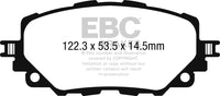 EBC 2016+ Fiat 124 Spider 1.4L Turbo Greenstuff Front Brake Pads