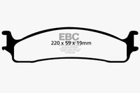 EBC 06-11 Dodge Ram 1500 Mega Cab 2WD Yellowstuff Front Brake Pads