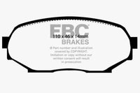 EBC 90-93 Geo Storm 1.6 Greenstuff Front Brake Pads