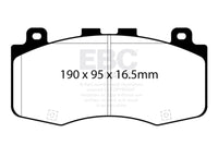 EBC 2018+ Jeep Grand Cherokee Trackhawk Yellowstuff Front Brake Pads