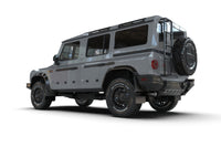 Rally Armor 23-25 Ineos Grenadier Black Mud Flap - Warm Grey Logo