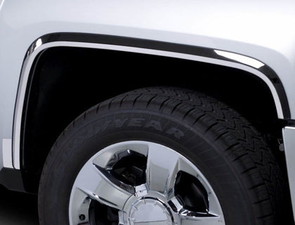 Putco 00-06 Chevrolet Suburban - Full w/o Fender Flares - 1.5in Wide Stainless Steel Fender Trim